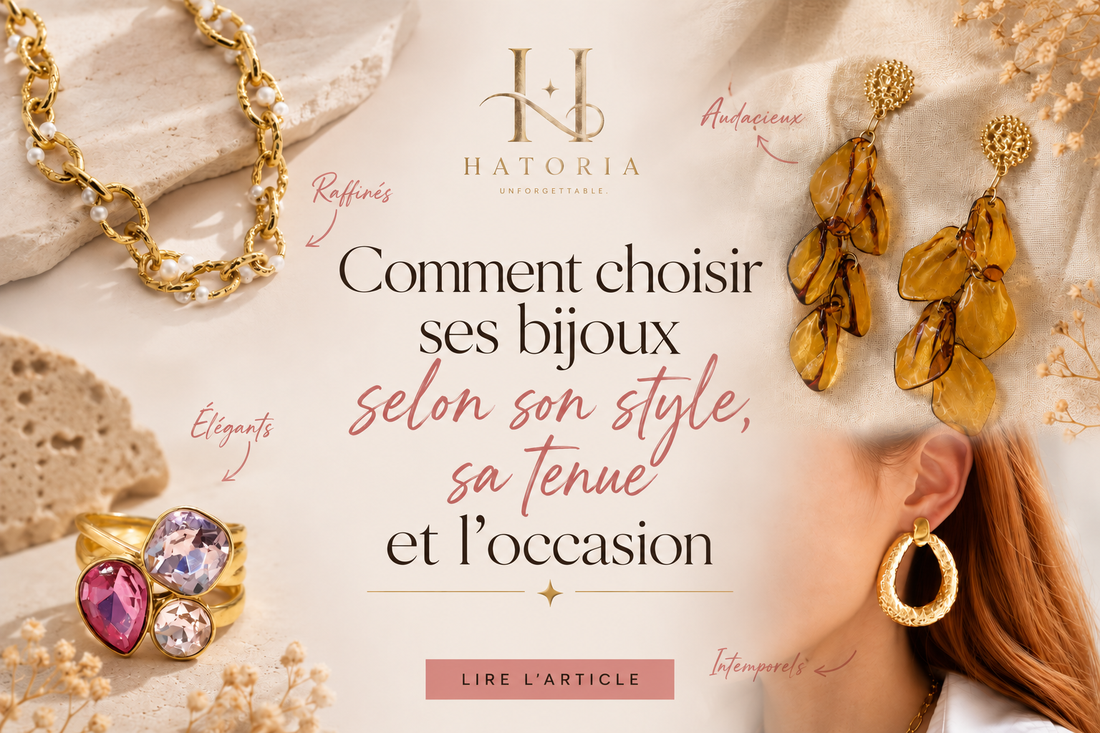 Bijoux Hatoria à choisir selon son style, sa tenue et l’occasion